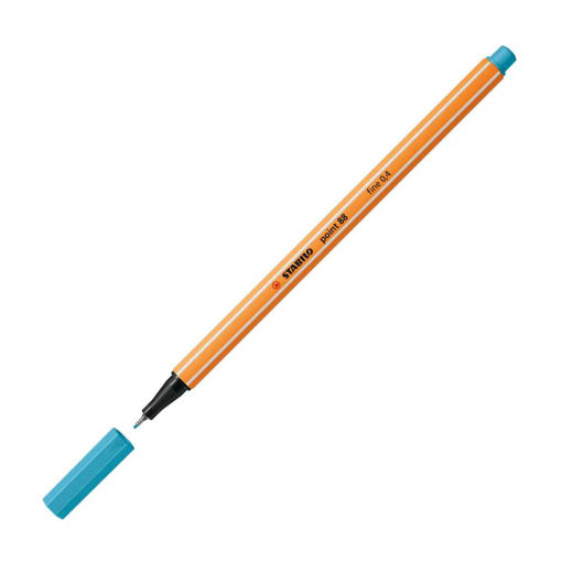 Picture of STABILO FINELINER PEN AZURE (88/57)